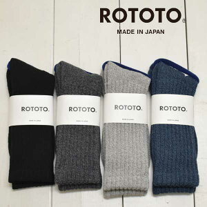 ROTOTO(���g�g) ���[�Y �p�C�� �N���[ �\�b�N�X LOOSE PILE CREW SOCKSR1334 �u�[�c�\�b�N�X �C�� �\�b�N�X ���{�� ���K�戵�X