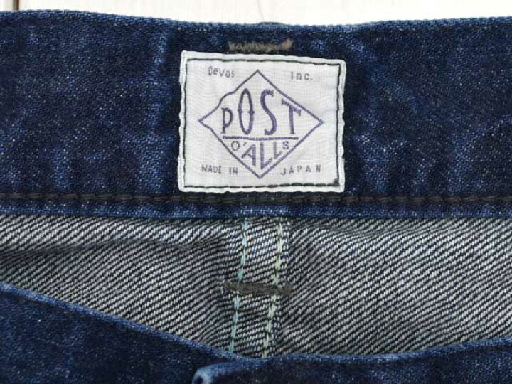 楽天市場】POST OVERALLS (ポストオーバーオールズ) No.1 Five Pocket 