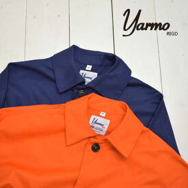 yarmo (ヤーモ) ダスター コート DUSTER COAT CC41YAR-22SS-18 メンズ レディース アウター コート ワークコート ドロップショルダー イギリス製 正規取扱店