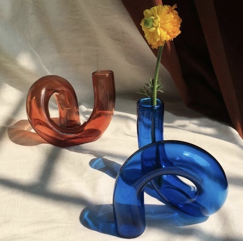 ガラス花瓶 フラワーベース フラワーアレンジメント 花のある暮らし 北欧 海外インテリア 雑貨 | marble interior