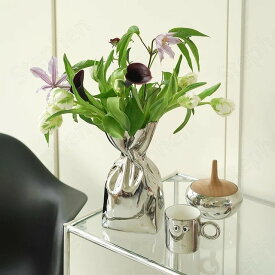 創造的な折り畳まれた紙の様な花瓶,モダンデザイン，ドライフラワー,リビングルーム,オフィスの植木鉢の装飾