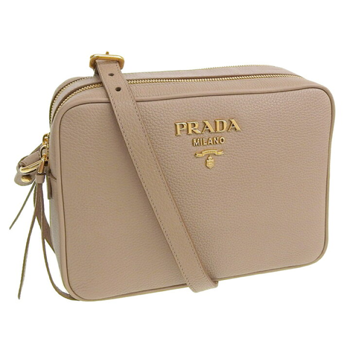 楽天市場】プラダ/PRADA ショルダーバッグ バッグ レザー ベージュ系 