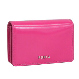フルラ FURLA FURLA SPLENDIDA BUSINESS CARD CASE SLIM カードケース 名刺入れ レザー ピンク系 レディース wp00154t200000836s