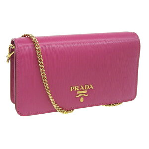 �v���_ �o�b�O ���f�B�[�X �V�����_�[�o�b�O �A�E�g���b�g�i ���U�[ �s���N 1DH044 VITELLO MOVE FUXIA PRADA �y�V�X�[�p�[�Z�[��