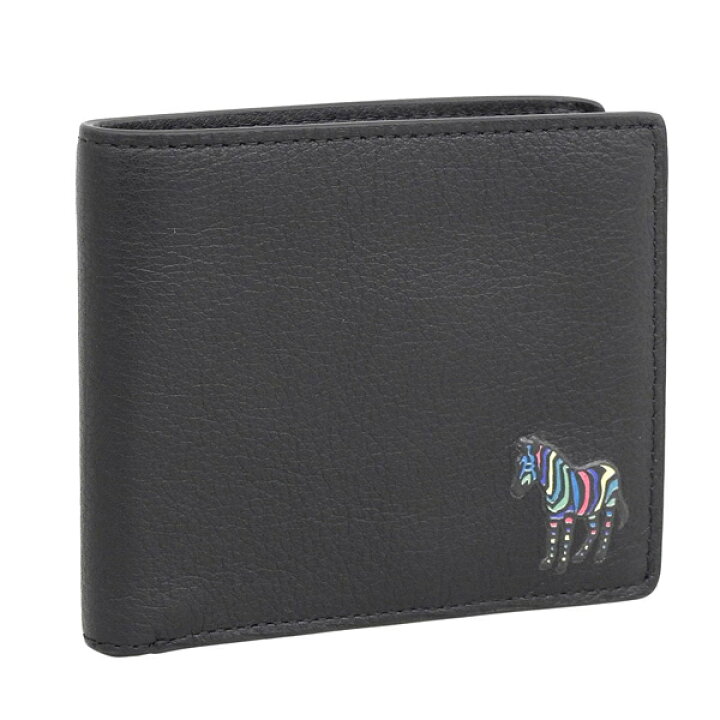 楽天市場】ポールスミス 財布 メンズ 二つ折り財布 ブラック WALLET B 