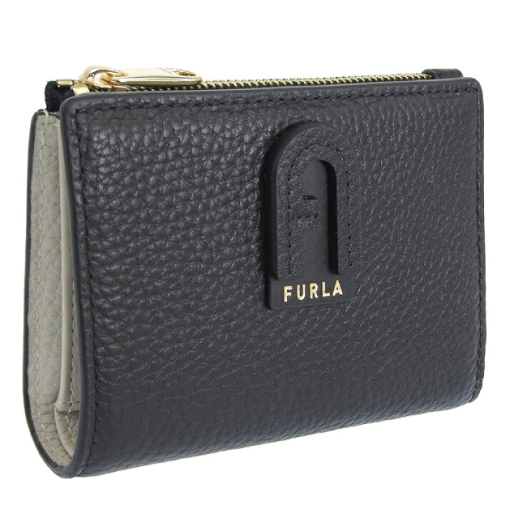 楽天市場】フルラ 財布 レディース 二つ折り財布 アウトレット レザー  
