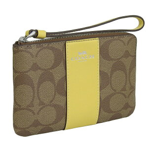 R[`  fB[X |[` AEgbg J[L×CG[ SIG PVC LTH CRN ZIP 58035SVWGW COACH