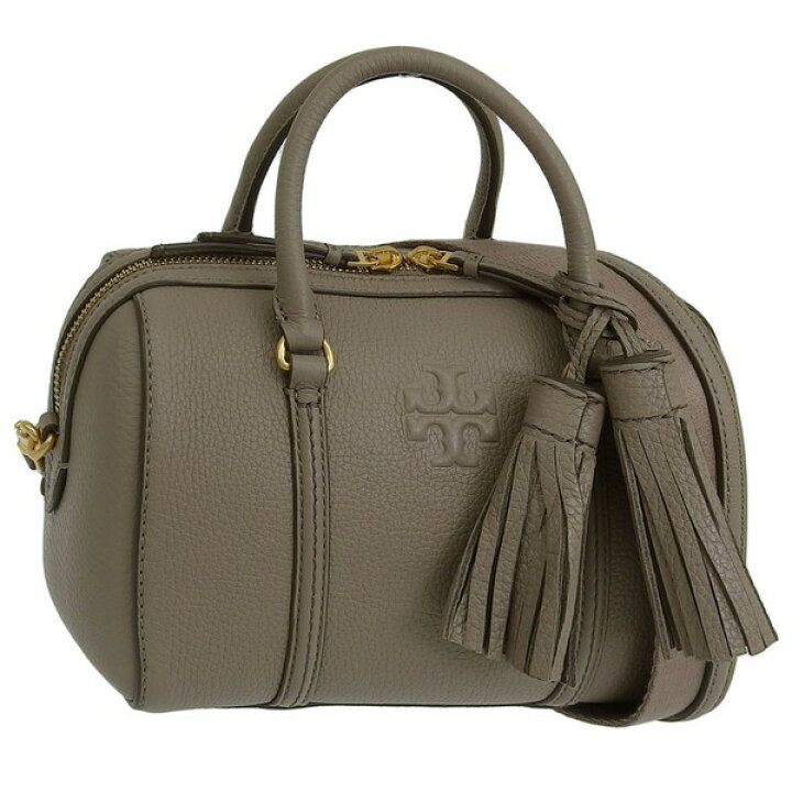 TORYBURCH トリーバーチ パンプス Tロゴメタルプレート/レザーグレー 
