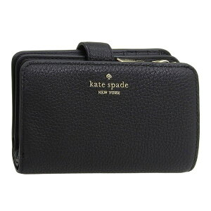 �P�C�g�X�y�[�h ���z ���f�B�[�X ��܂���z �A�E�g���b�g ���U�[ �u���b�N LENA MEDIUM COMPACT BIFOLD WALLET KH787-001 KATE SPADE