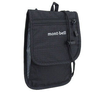 �����x�� �o�b�O �����Y ���f�B�[�X �V�����_�[�E�H���b�g �i�C���� �u���b�N TRAVEL WALLET 1123894BK mont-bell