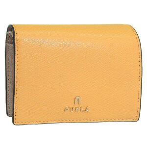 �t���� ���z ���f�B�[�X ��܂���z ���U�[ �C�G���[×�x�[�W�� FURLA CAMELIA S COMPACT WALLET BIFOLD COIN WP00304ARE0003592S FURLA
