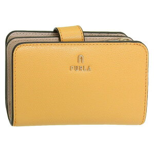 �t���� ���z ���f�B�[�X ��܂���z ���U�[ �C�G���[×�x�[�W�� FURLA CAMELIA M COMPACT WALLET WP00314ARE0003592S FURLA