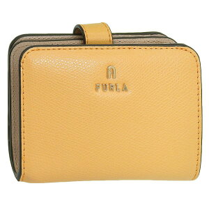 �t���� ���z ���f�B�[�X ��܂���z ���U�[ �C�G���[×�x�[�W�� FURLA CAMELIA S COMPACT WALLET WP00315ARE0003592S FURLA