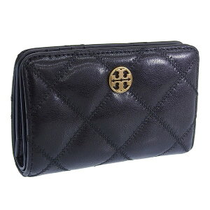 �g���[�o�[�` ���z ���f�B�[�X ��܂���z �A�E�g���b�g ���U�[ �u���b�N WILLA MATTE MEDIUM WALLET 150077-001 TORY BURCH