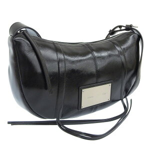 }[eBL obO fB[X V_[obO ubN HALF SHIRRING RIBBON ROUND BAG MK2500BG002VBK Matin Kim