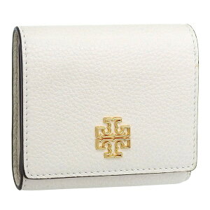 �g���[�o�[�` ���z ���f�B�[�X ��܂���z �A�E�g���b�g ���U�[ �z���C�g BRITTEN COMPACT WALLET 159431-104 TORY BURCH