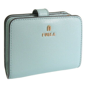 �t���� ���z ���f�B�[�X ��܂���z �A�E�g���b�g ���U�[ �u���[ FURLA CAMELIA S COMPACT WALLET Z/W BIFOLD WP00315ARE000AQ000 FURLA