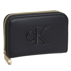 �J���o���N���C�� ���� �����Y �R�C���P�[�X �u���b�N BOLD CK MEDIUM ZIP AROUND LV04F1154G-BLACK CALVIN KLEIN