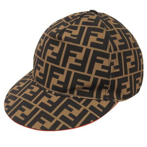 �t�F���f�B �X�q ���f�B�[�X �L���b�v �u���E�� W HAT WOVEN FXQ498A6NRF0HEZ FENDI