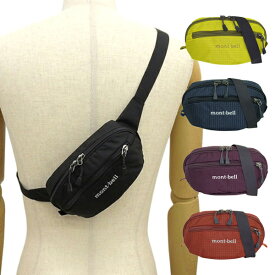 モンベル バッグ メンズ レディース ボディバッグ Sサイズ 0.8リットル デルタガセットポーチ Delta Gusset Pouch S DGP-RS mont-bell 1123763