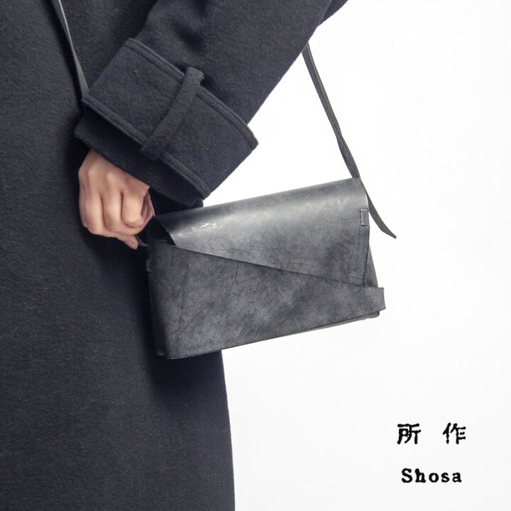 楽天市場】所作 shosa 本革 ブライドルレザー ミニショルダーバッグ  
