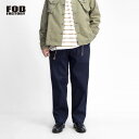 【4/1より値上げ】FOB FACTORY FOBファクトリー 888デニム トラックパンツ イージーパンツ 日本製 メンズ