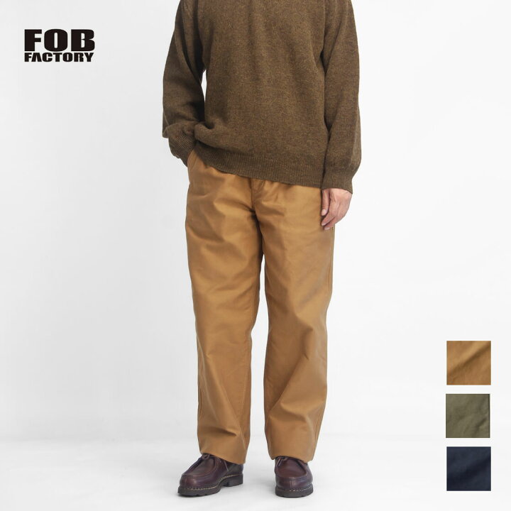 楽天市場】FOB FACTORY FOBファクトリー モールスキントラウザーズ 2