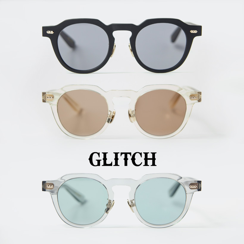 GLITCH グリッチ LEEDS リーズ GLH-1013 クラウンパント ボストンサングラス 48サイズ メガネ 伊達 度付き | MARC  ARROWS楽天市場店