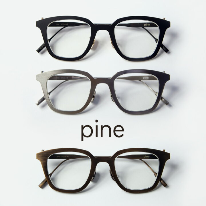 楽天市場】pine パイン 1040 チタン ウェリントンフレーム 日本製 鯖江 