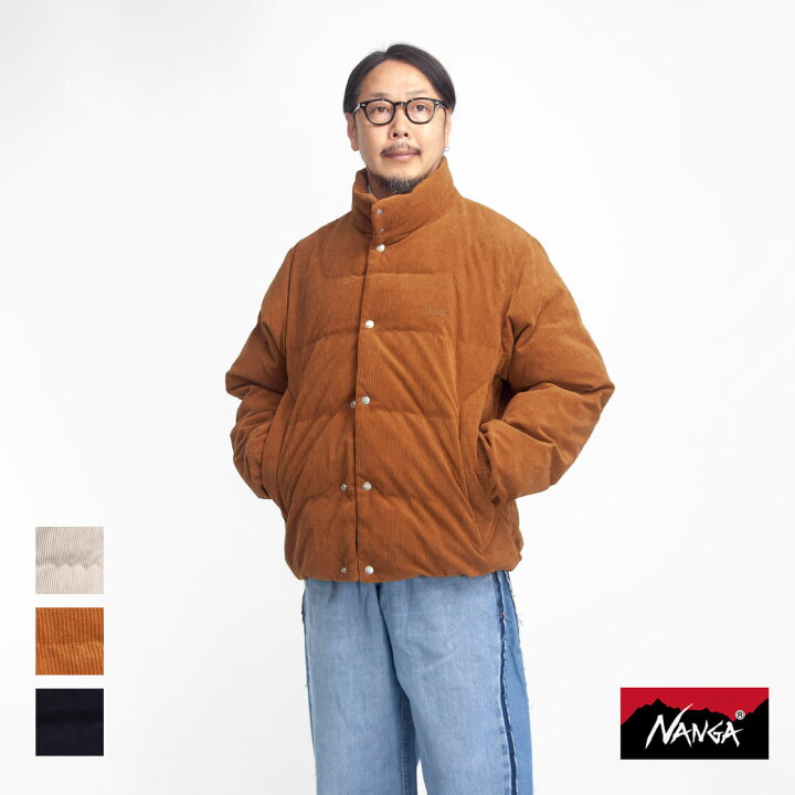 楽天市場】NANGA ナンガ コーデュロイ ダウンジャケット CORDUROY DOWN 