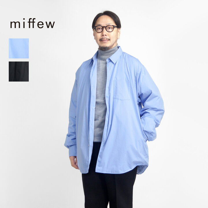 楽天市場】miffew ミフュー オーバーダウンシャツ 日本製 メンズ 