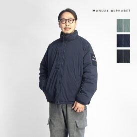 【セール価格】MANUAL ALPHABET NANGA マニュアルアルファベット PCS ダウンジャケット スタンドカラー 日本製 メンズ