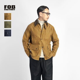 【セール価格】FOB FACTORY FOBファクトリー ライディングジャケット モールスキン 日本製 メンズ