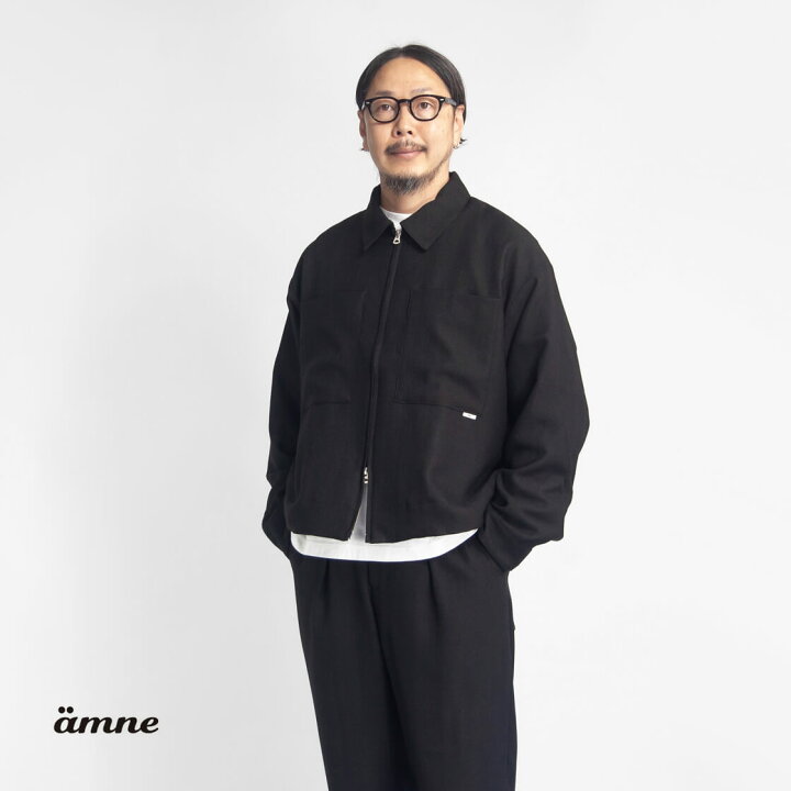 楽天市場】【楽天セール価格】amne アンヌ ヘリンボーン ハリントン 