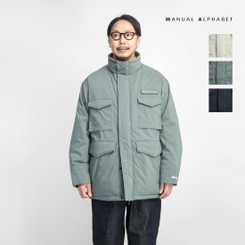 MANUAL ALPHABET NANGA マニュアルアルファベット ナンガ M-65 フィールドダウンジャケット 日本製 メンズ