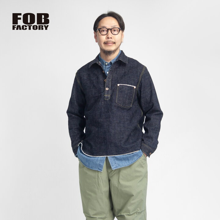 楽天市場】FOB FACTORY FOBファクトリー GL3セルビッチデニム プル 