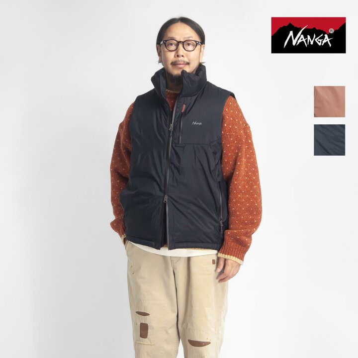 楽天市場】NANGA ナンガ オーロラテックス スタンドカラーダウンベスト  