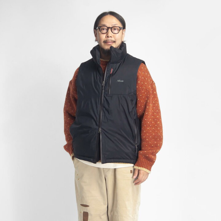 楽天市場】NANGA ナンガ オーロラテックス スタンドカラーダウンベスト  