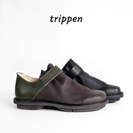 trippen トリッペン BEUTEL ボーテル ベルクロストラップ レザーシューズ 別注 革靴 メンズ