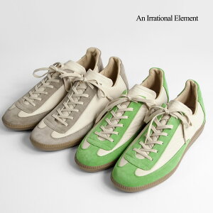 【セール価格】An Irrational Element アンイレーショナルエレメント ジャーマントレーナー スニーカー SCULPTURE TRAINER メンズ レディース