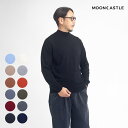 MOONCASTLE ムーンキャッスル WO1 エクストラファインメリノウール モックネックニット ハイネック 日本製 メンズ