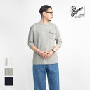 【セール価格】Kepani ケパニ スウェーデン鹿の子 5分袖Tシャツ 日本製 メンズ