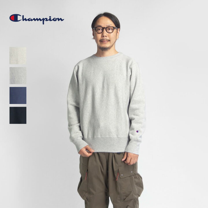 楽天市場】Champion チャンピオン リバースウィーブ クルーネック 