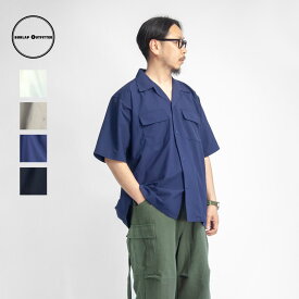 BURLAP OUTFITTER バーラップアウトフィッター SUPPLEXナイロン 半袖キャンプシャツ メンズ