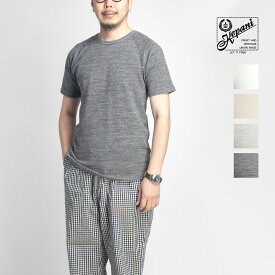 Kepani ケパニ スパンフライス ラグランスリーブ Tシャツ 日本製 メンズ