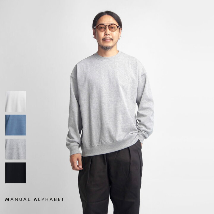 楽天市場】MANUAL ALPHABET マニュアルアルファベット デラヴェ天竺 裾 
