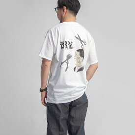 WORK OF ART KENDAI ワークオブアートケンダイ フェイスTシャツ バックプリント メンズ