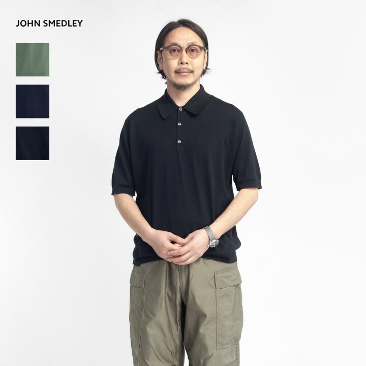 楽天市場】JOHN SMEDLEY ジョンスメドレー ISIS 半袖ニットポロシャツ 