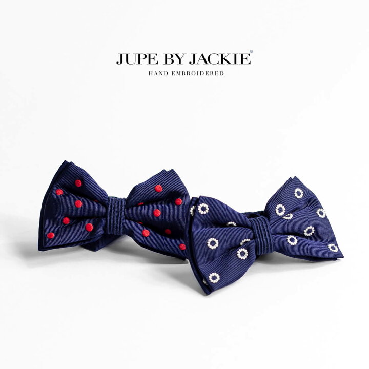 楽天市場】JUPE BY JACKIE ジュップバイジャッキー 手刺繍 蝶ネクタイ 