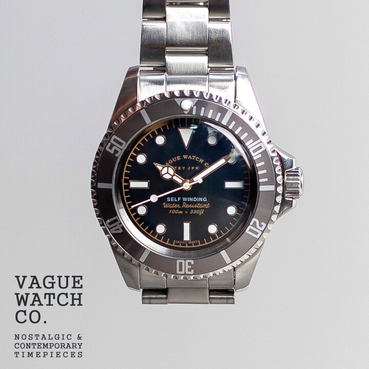 楽天市場】VAGUE WATCH Co. ヴァーグウォッチカンパニー GRY FAD 自動 